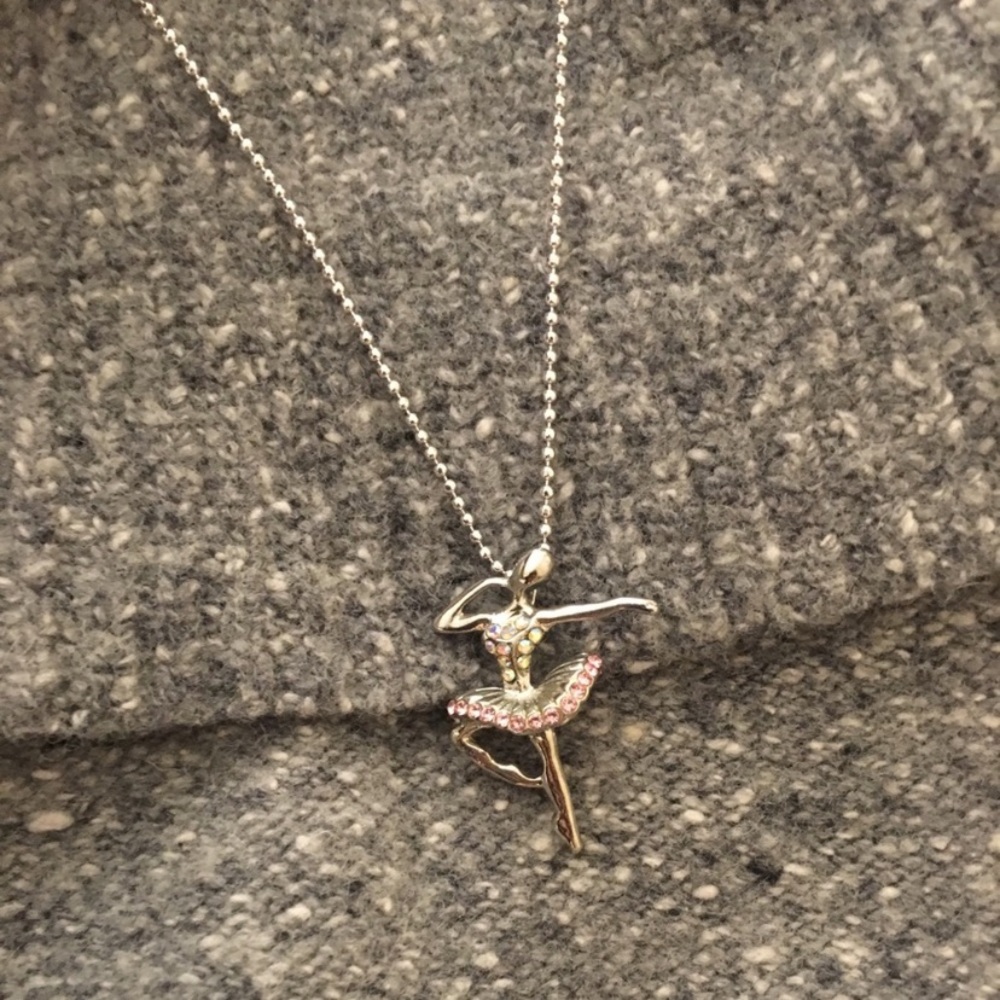 New Diamond Ballerina Necklace